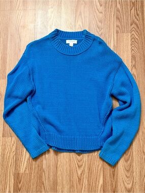 Treasure & Bond Bright Blue Crewneck Sweater